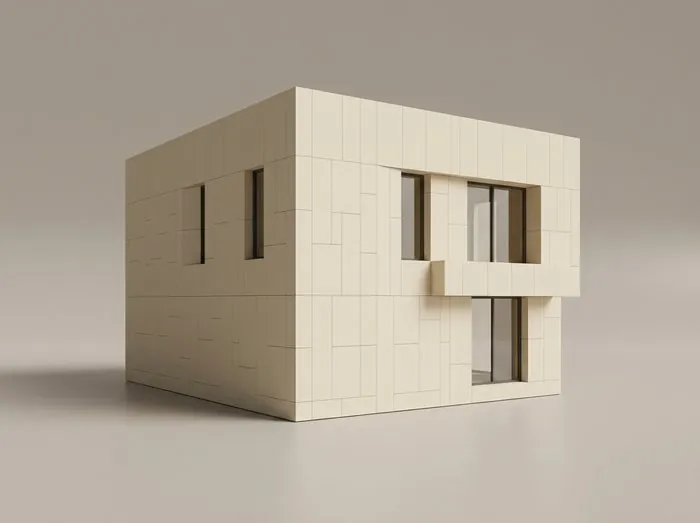 كلاديكو® واجهات 3D facade model