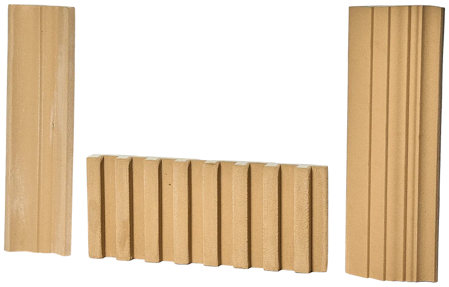 CLADECO&reg; coated facade panels with white EPS edges